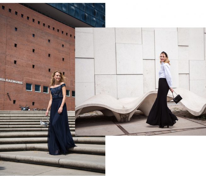 40plus 40+ model modefotografie hamburg in der Hafencity und an der Elphilarmonie