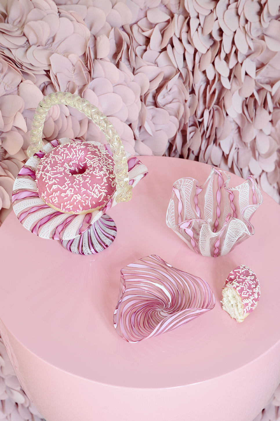 Colourful Stilllife with Murano Glass