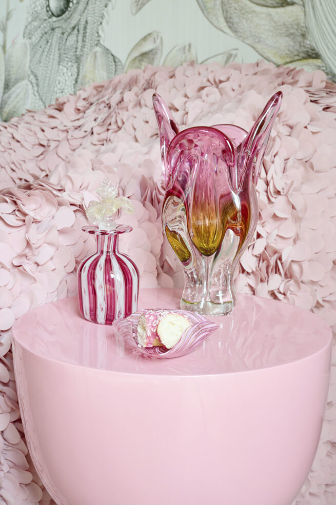 Colourful Stilllife with Murano Glass