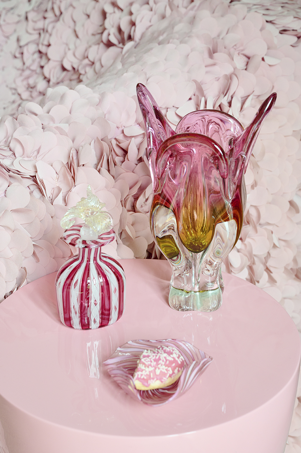 Colourful Stilllife with Murano Glass